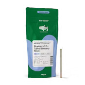 Photograph of product: Blueberry 2.0 x Turbo Blueberry Live Resin Infused | Pre-Roll | .75g (I)