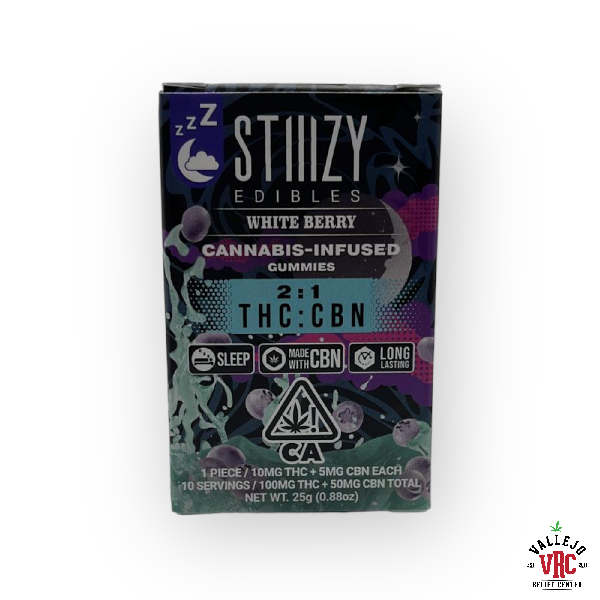 Photograph of product: CBN MIDNIGHT BERRY GUMMIES 2:1