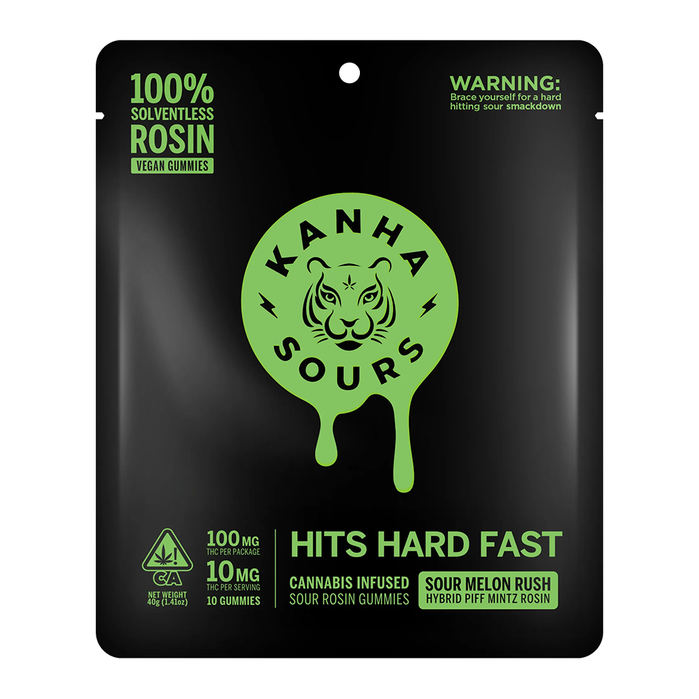 Photograph of product: Sour Melon Rush [10pk] (100mg)