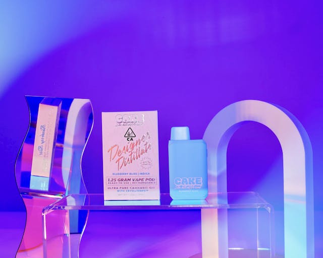 Photograph of product: Blueberry Bliss Designer Distillate Pod 1.25g - 