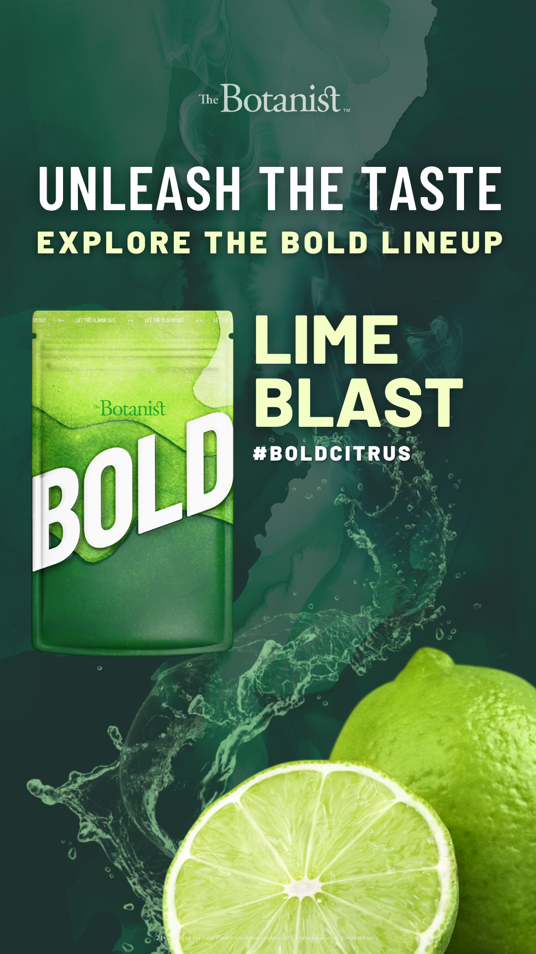 Photograph of product: BOLD Lime Blast