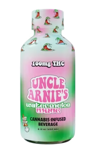 Photograph of product: UNCLE ARNIE'S WATERMELON WAVE 100MG