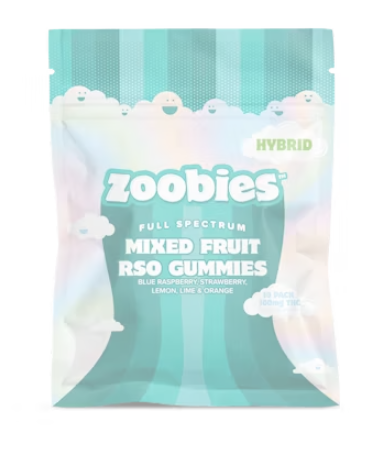 Photograph of product: Mixed Fruit | RSO Gummies | 100mg