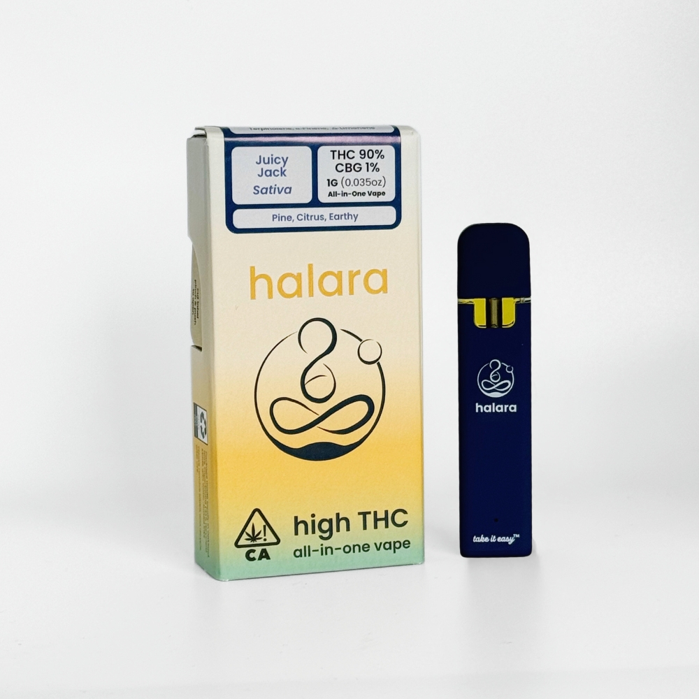 Photograph of product: Juicy Jack - High THC All-In-One
