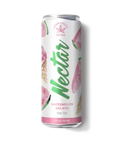 Photograph of product: Nectar | Watermelon Gelato | Infused Seltzer