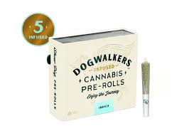 Photograph of product: Dogwalkers Animal Face .45g Infused Preroll 5pk