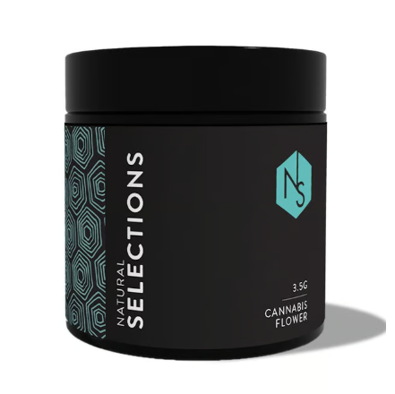 Photograph of product: Natural Selections - Pura Vida Flower - 3.5g