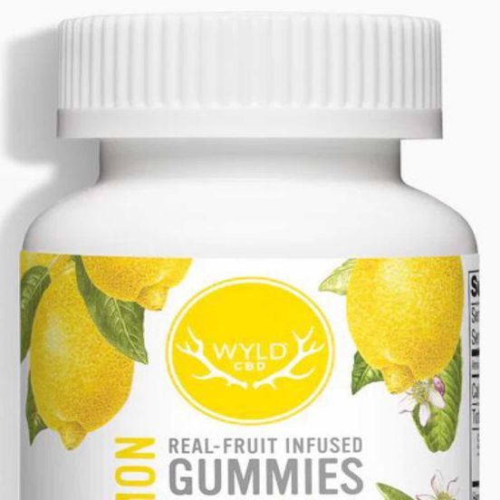 Photograph of product: WYLD CBD Lemon 250MG Gummies - 