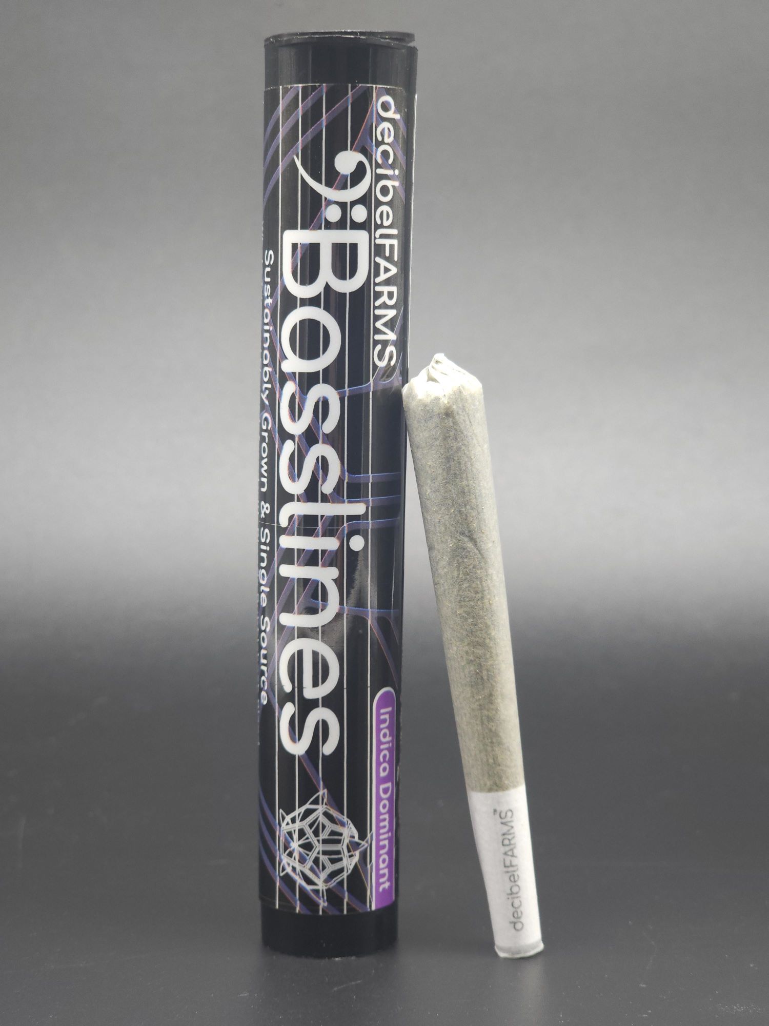 Photograph of product: Basslines Infused Pre-roll | Apple Fritter | 1g