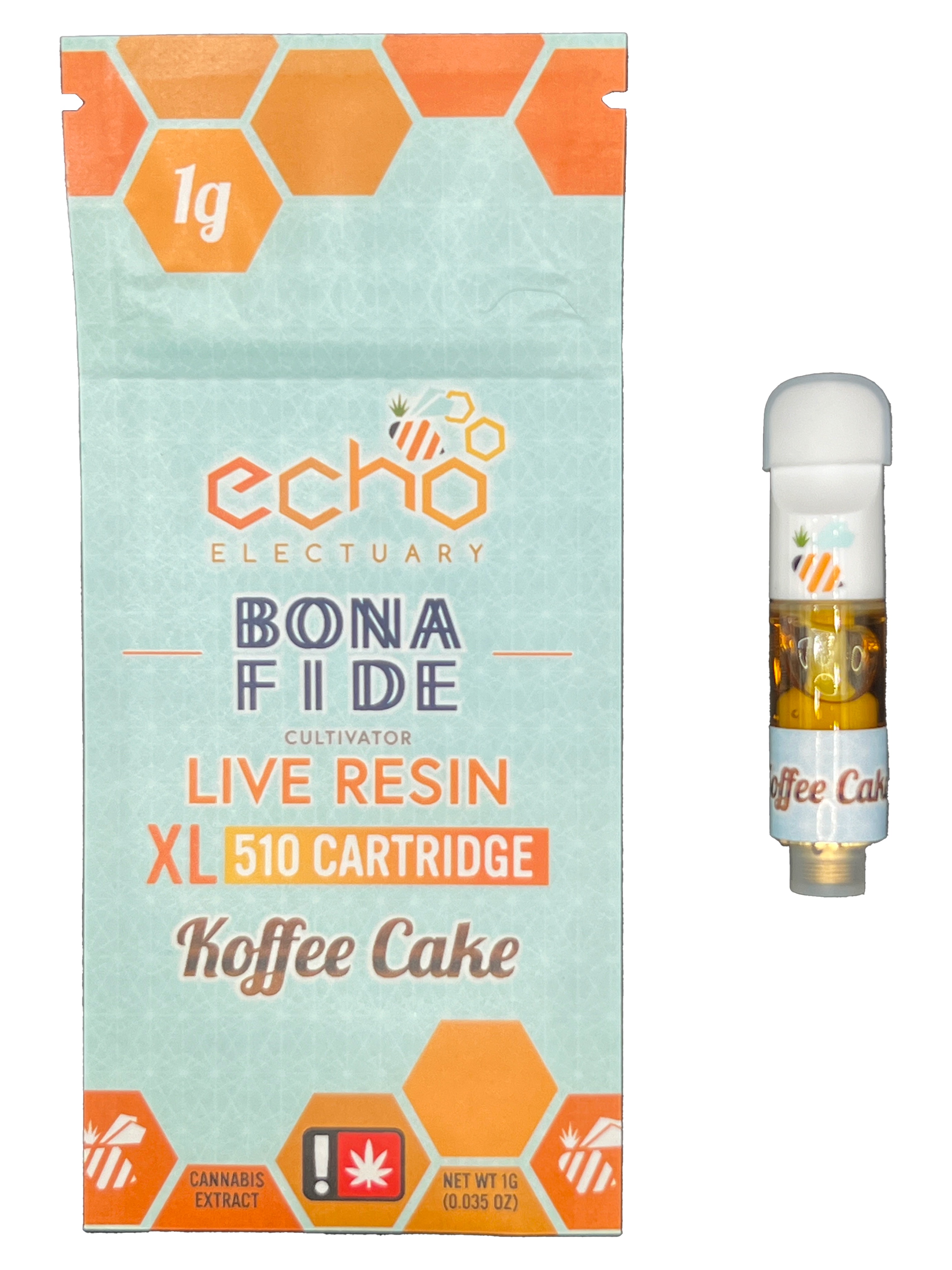 Photograph of product: Koffee Cake Live Nectar Cartridge
