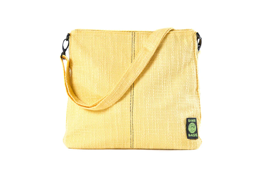 Photograph of product: DIME BAGS | Urban Tote Yellow - $40