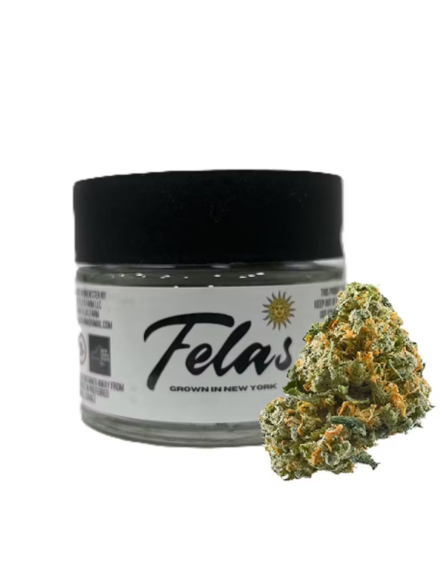 Photograph of product: Fela's | Flower Jar 3.5 | C.R.E.A.M. - 3.5g