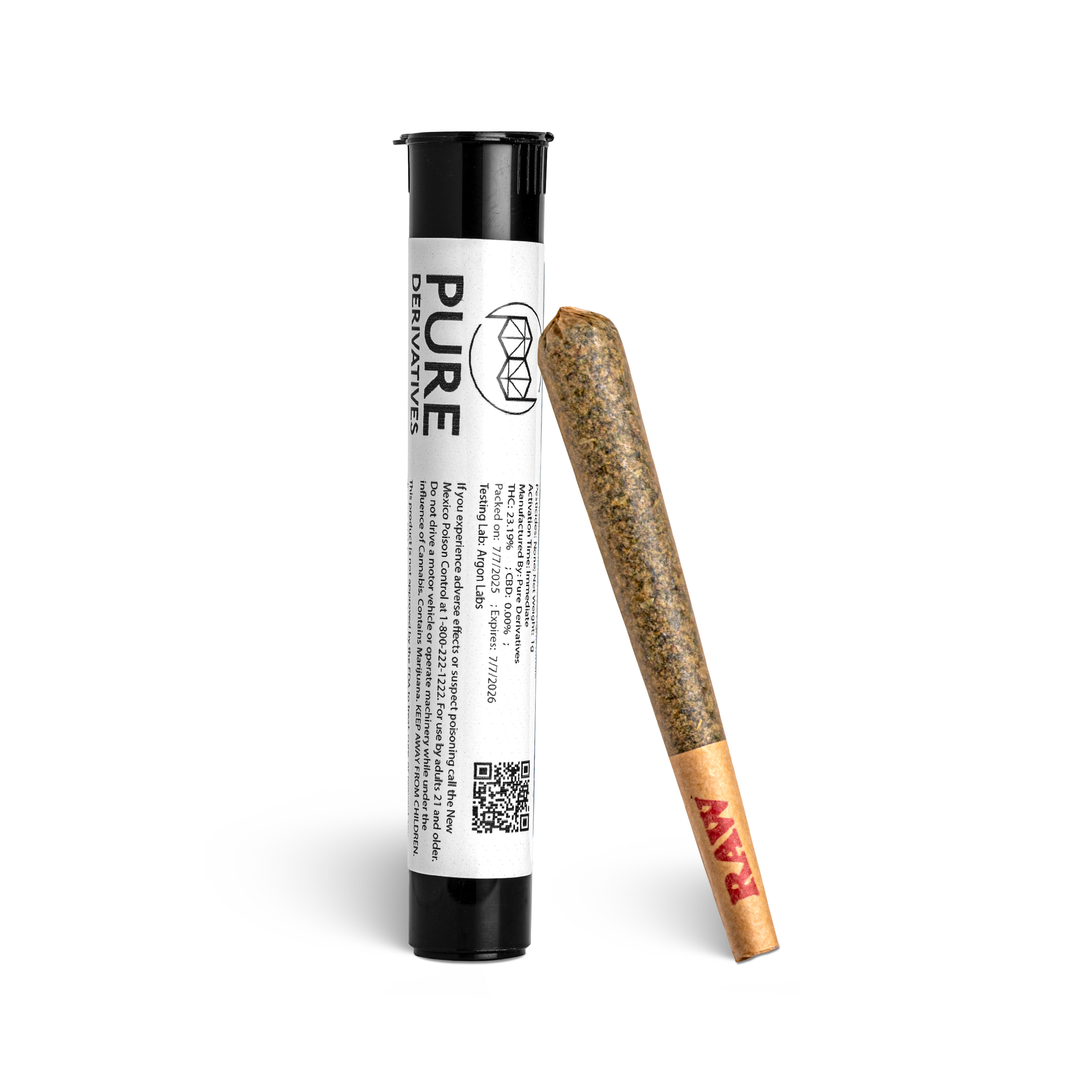 Photograph of product: Sour Papaya Pre-Roll