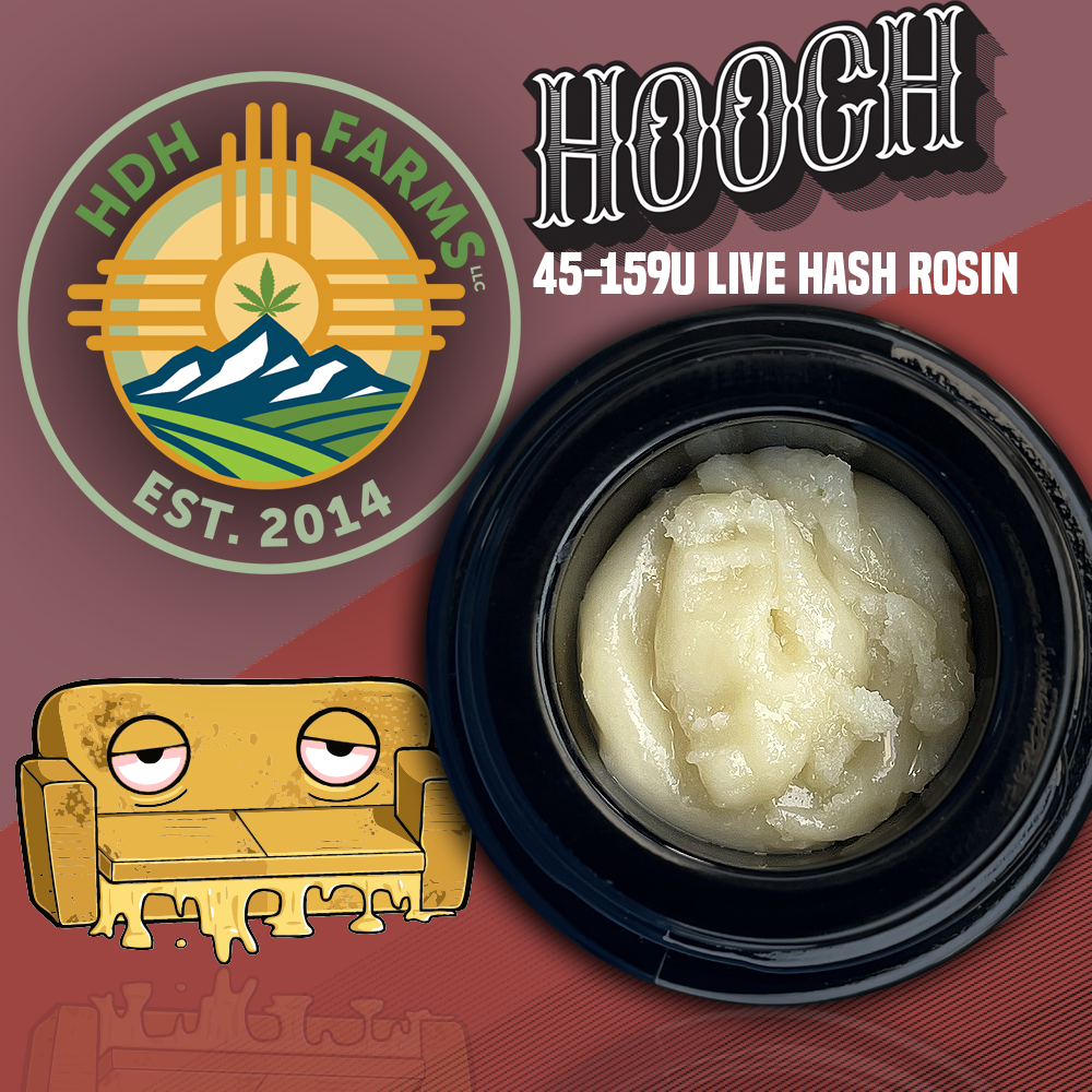 Photograph of product: Couchlock Live Rosin | Peanut Butter Runtz