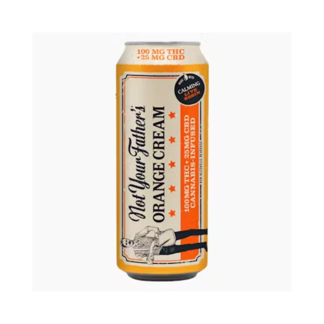 Photograph of product: Orange Cream Thc:Cbd 4:1 (100mg) Soda [H]