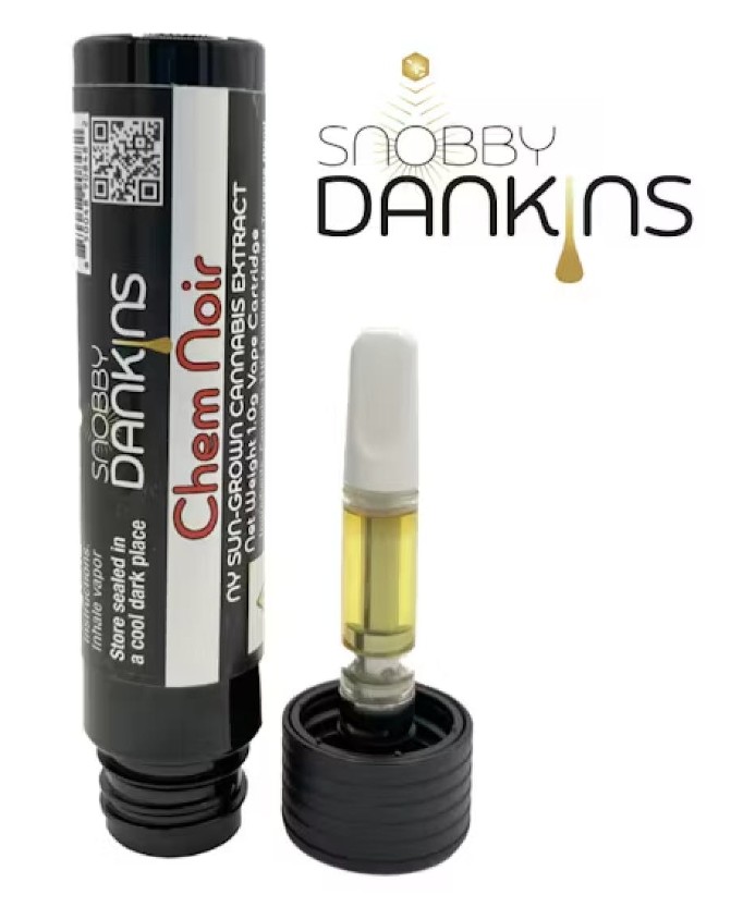 Photograph of product: Snobby Dankins | Chem Noir | Vape