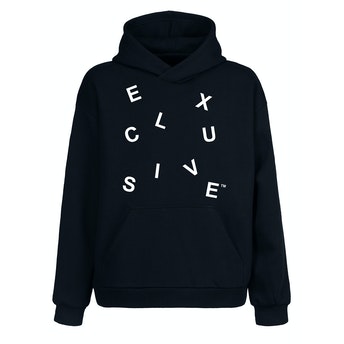Photograph of product: Exclusive Hoodie Sweatshirt Exclusive Scattered Letters 2XL