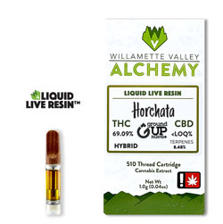 Photograph of product: 1:1 AC/DC Cookies Liquid Live Resin - Cartridge - Willamette Valley Alchemy
