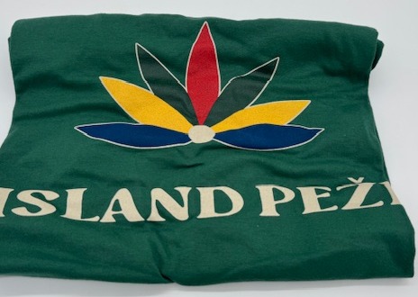 Photograph of product: Island Pezi Short Sleeve Shirt - Evergreen - Small