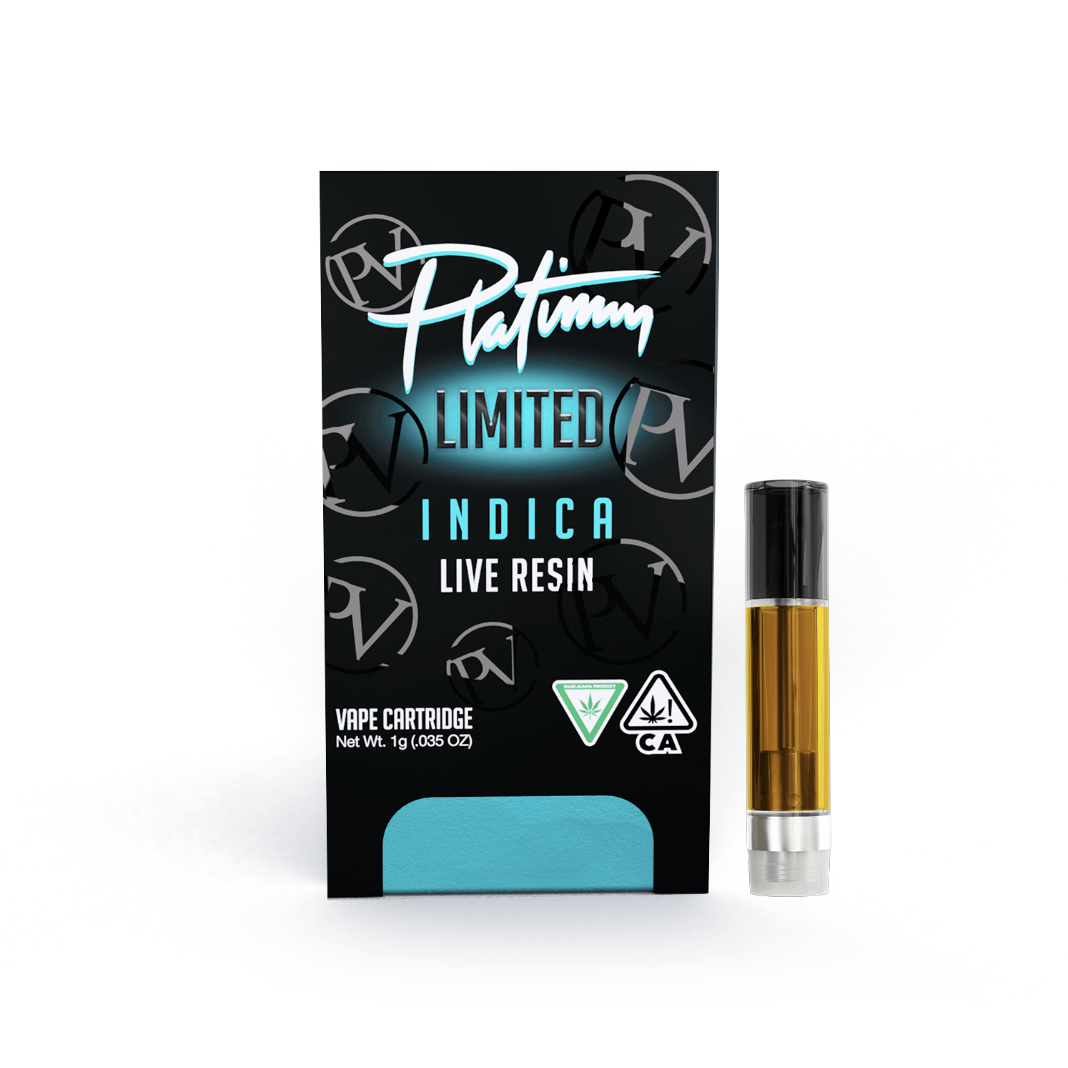 Photograph of product: Platinum Vape Live Resin Hippie Crasher 1g Cart