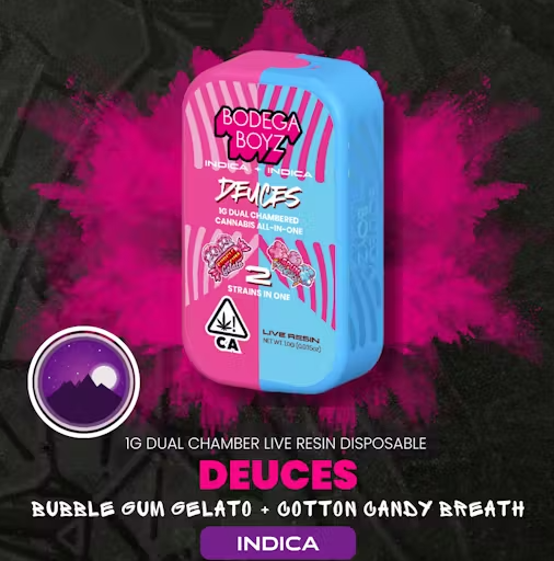 Photograph of product: BUBBLE GUM GELATO X SPUN SUGAR [3-IN-1 ALL IN ONE] 1G