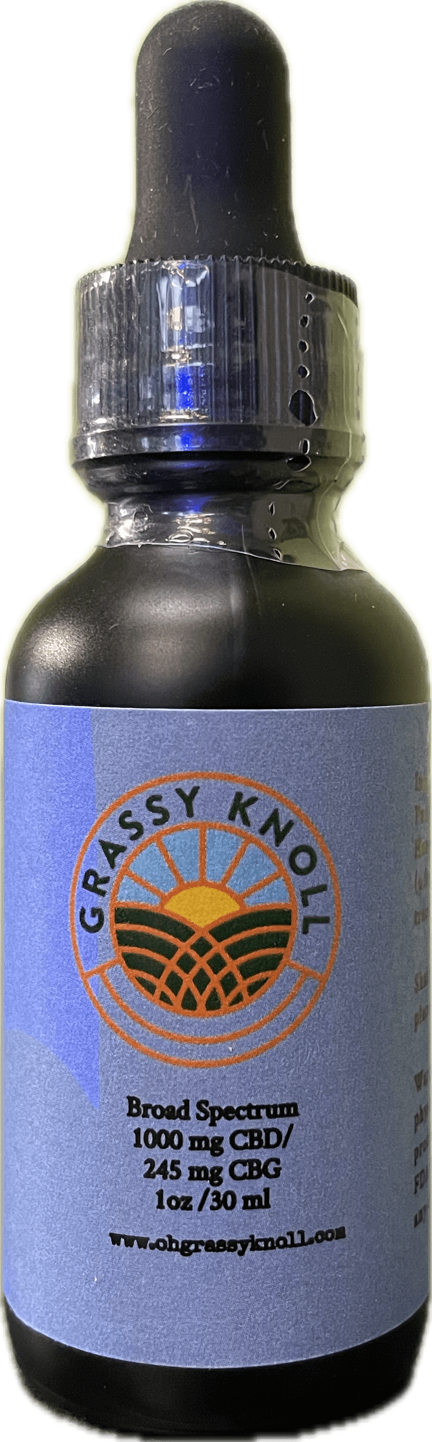 Photograph of product: TGK-Broad Spectrum1000mg CBD/245mg CBG Tincture