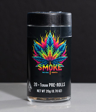 Photograph of product: Smoke Purple Milk Bomb Oui'd Preroll 20pk 20g