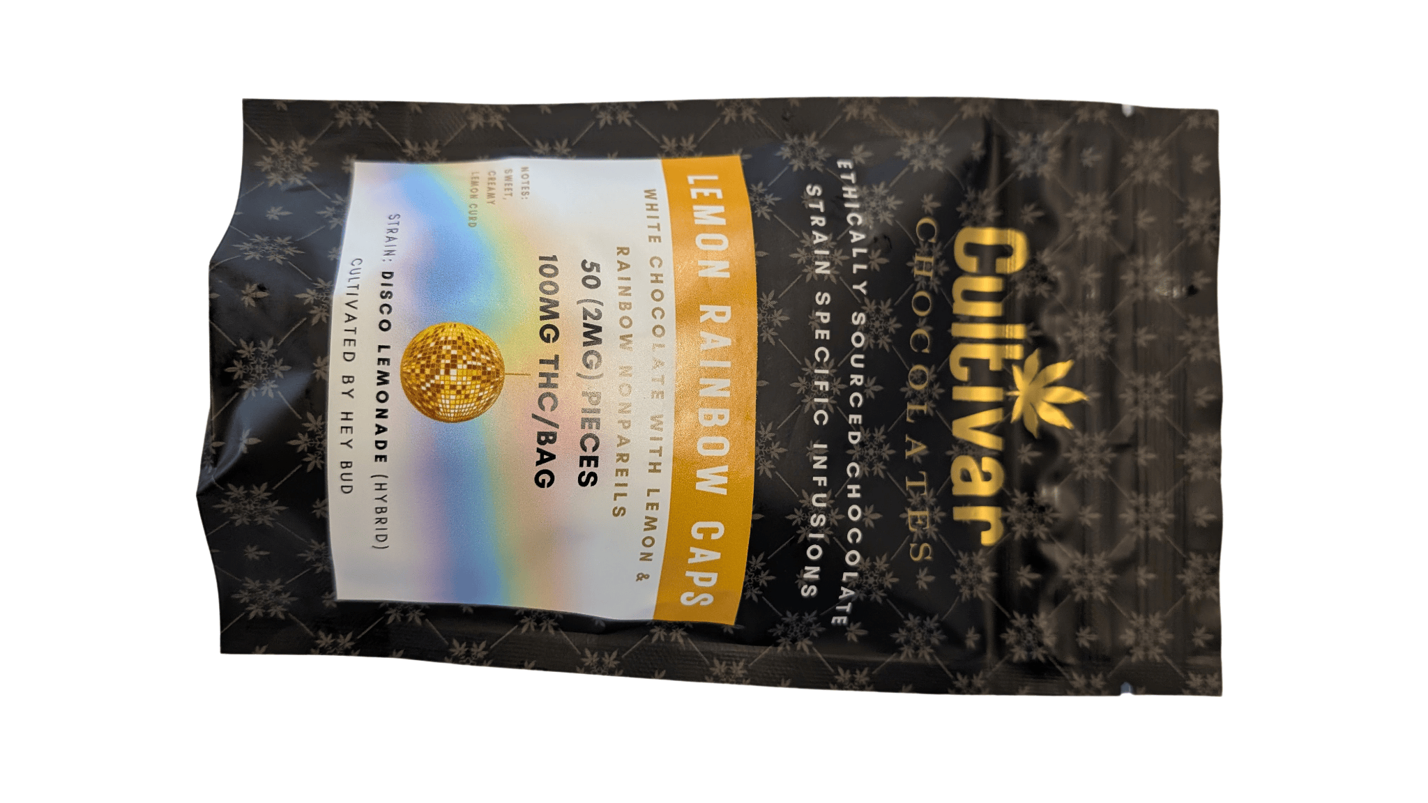 Photograph of Product: Lemon Rainbow Caps 2mg, 50ct