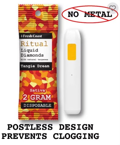 Photograph of product: Ritual Tangie Dream Disposable 2g