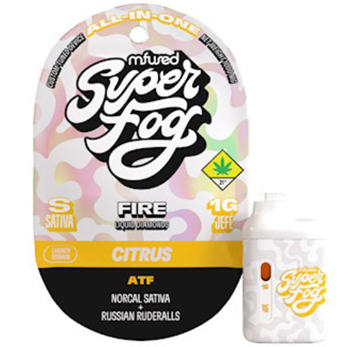 Photograph of product: Super Fog: ATF (S) Citrus - Fire Liquid Diamonds Disposable