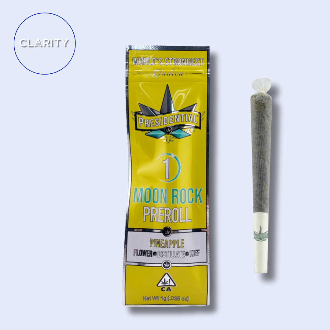Photograph of product: Presidential Moon Rock Pre-roll | Pineapple