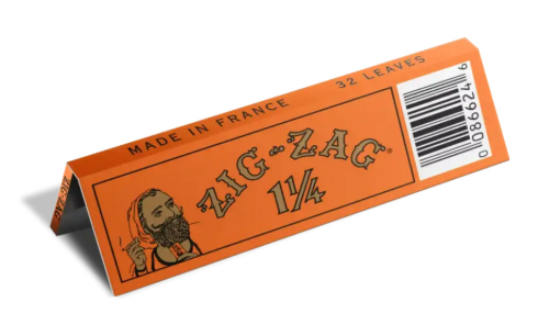 Photograph of product: "Orange" Rolling Papers | 1 1/4" | 32pk