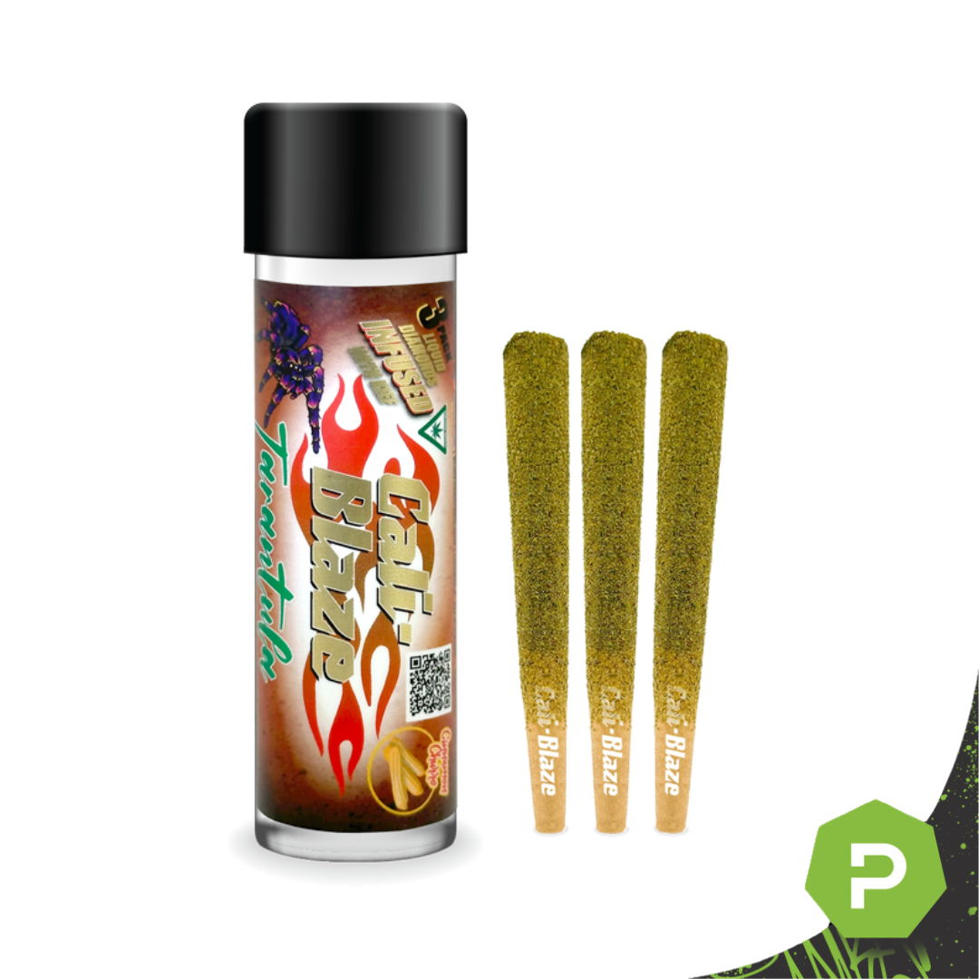 Photograph of product: Cali Blaze Infused Liquid Diamonds 3pk | Cinnamon Churro