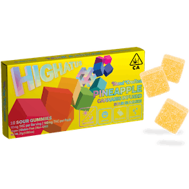 Photograph of product: Pineapple | 100mg Gummies 10Pk