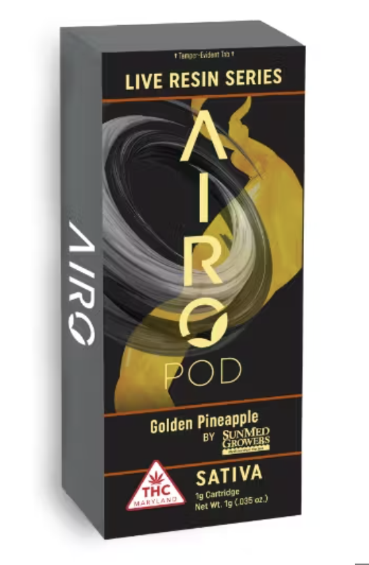 Photograph of product: AIRO POD Golden Pineapple LLR