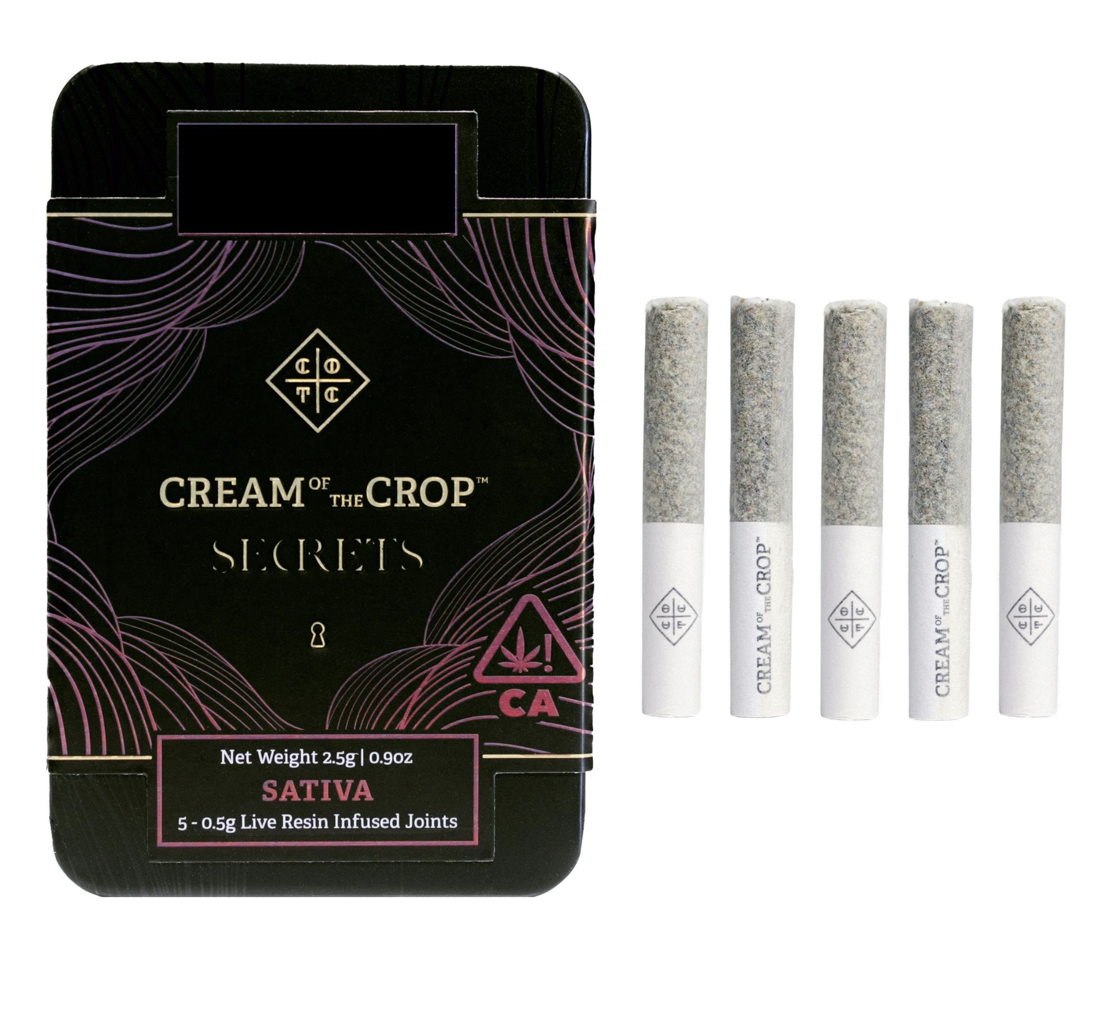Photograph of product: Infused Pre-Rolls | Super Silver Haze