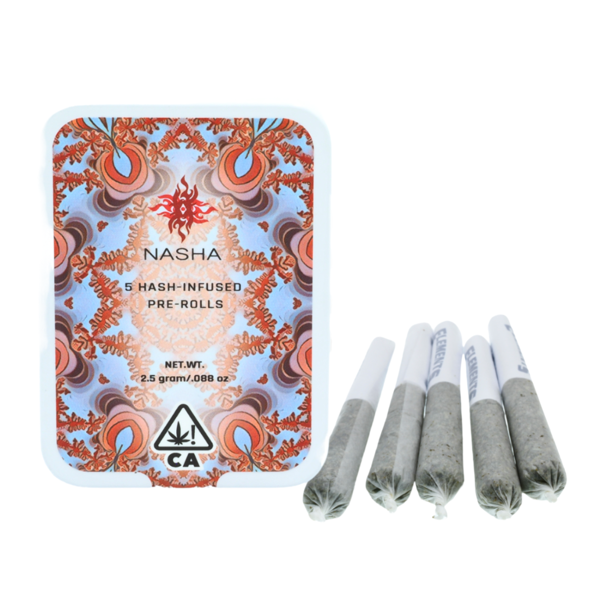 Photograph of product: CLEMENTINE X MOROCCAN PEACHES 5PK au chocolat INFUSED PREROLLS