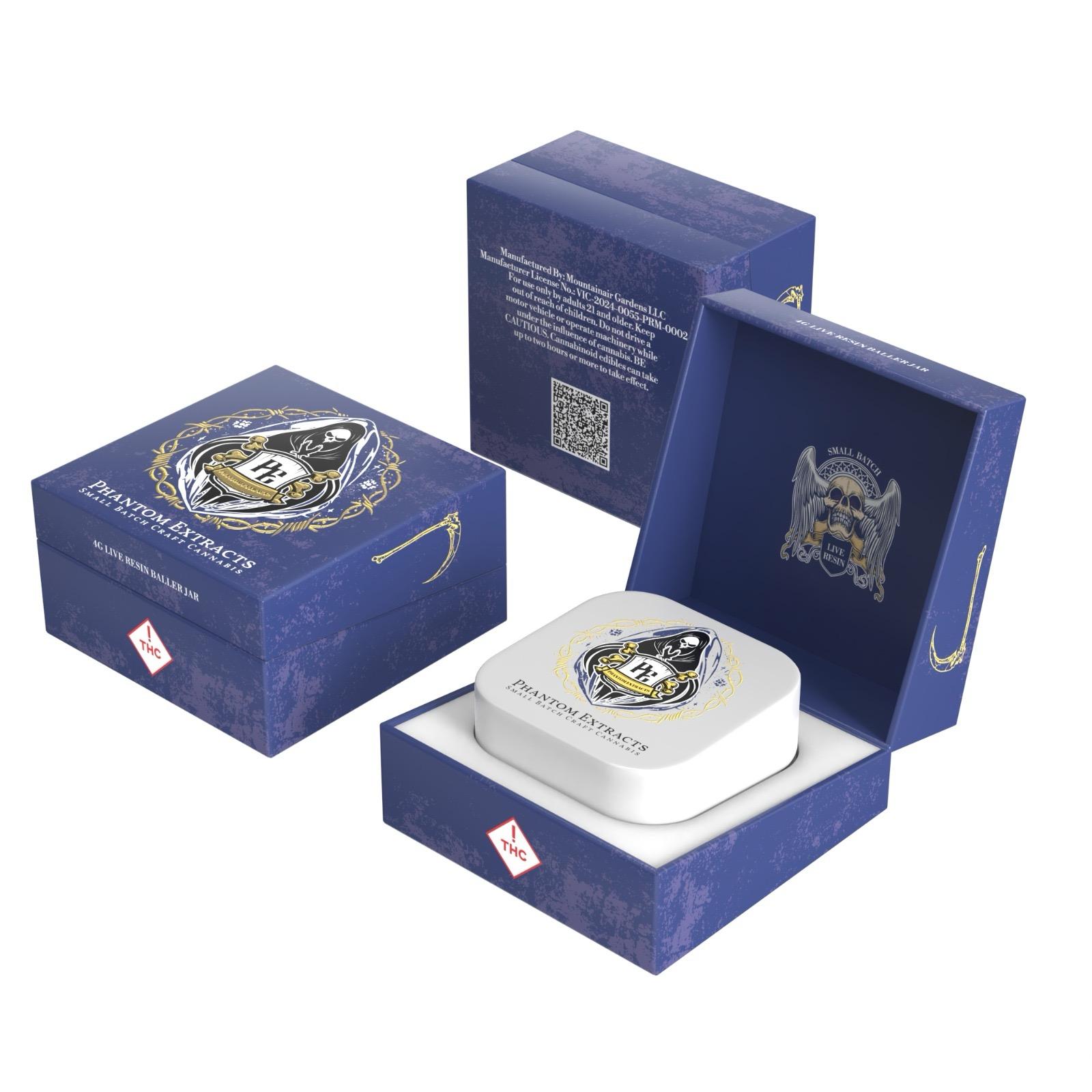 Photograph of product: Phantom Extracts - Wedding Crasher Live Resin Badder (H)