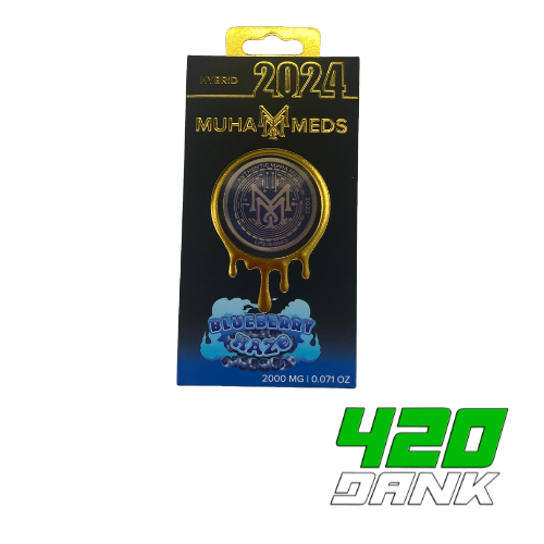 Photograph of product: Muha Meds - Disposable Vape - Blue Dream