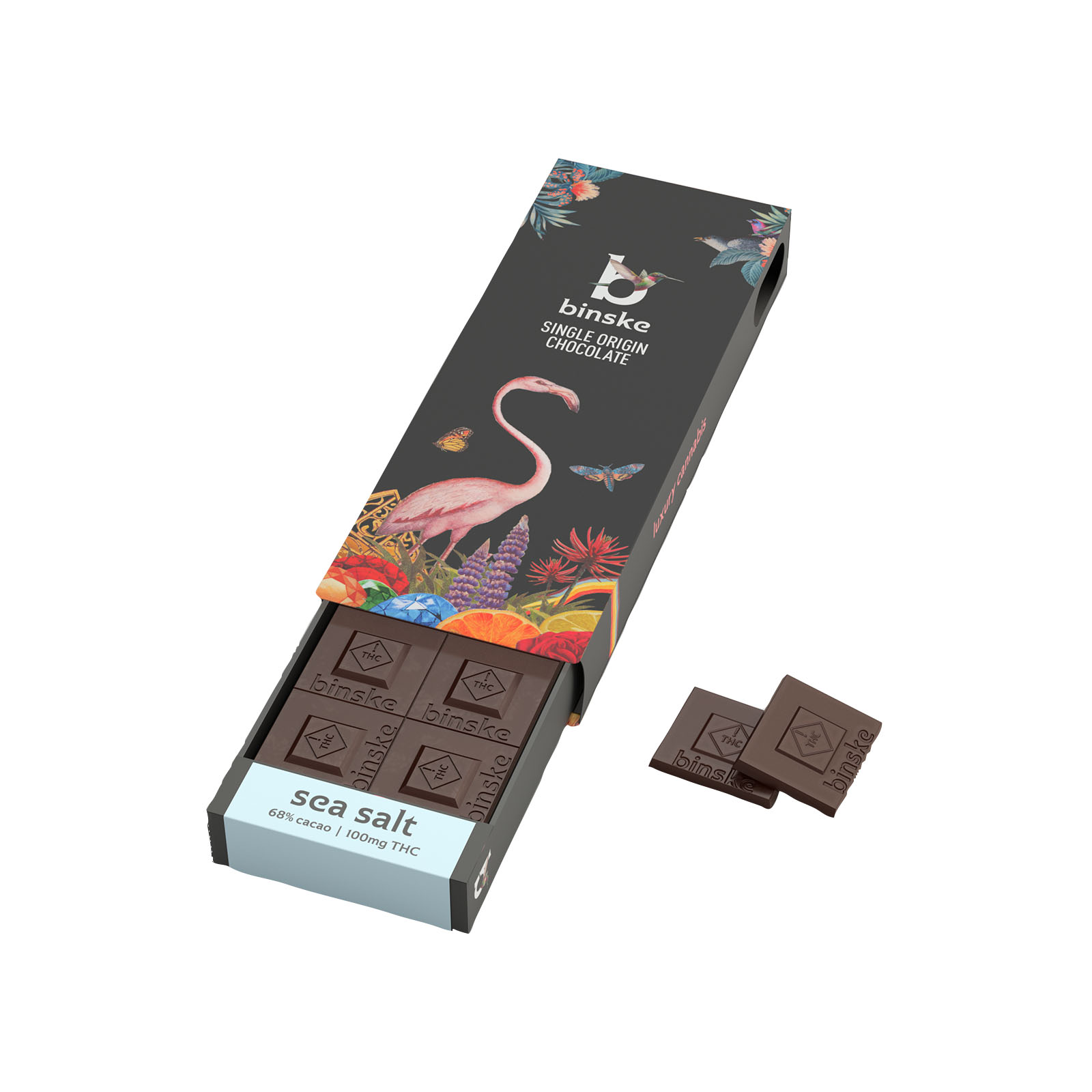 Photograph of Product: Sea Salt Dark Chocolate Bar