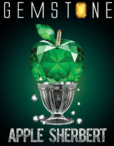 Photograph of product: Gemstone | Apple Sherbert AIO Vape 1g | Oui'd