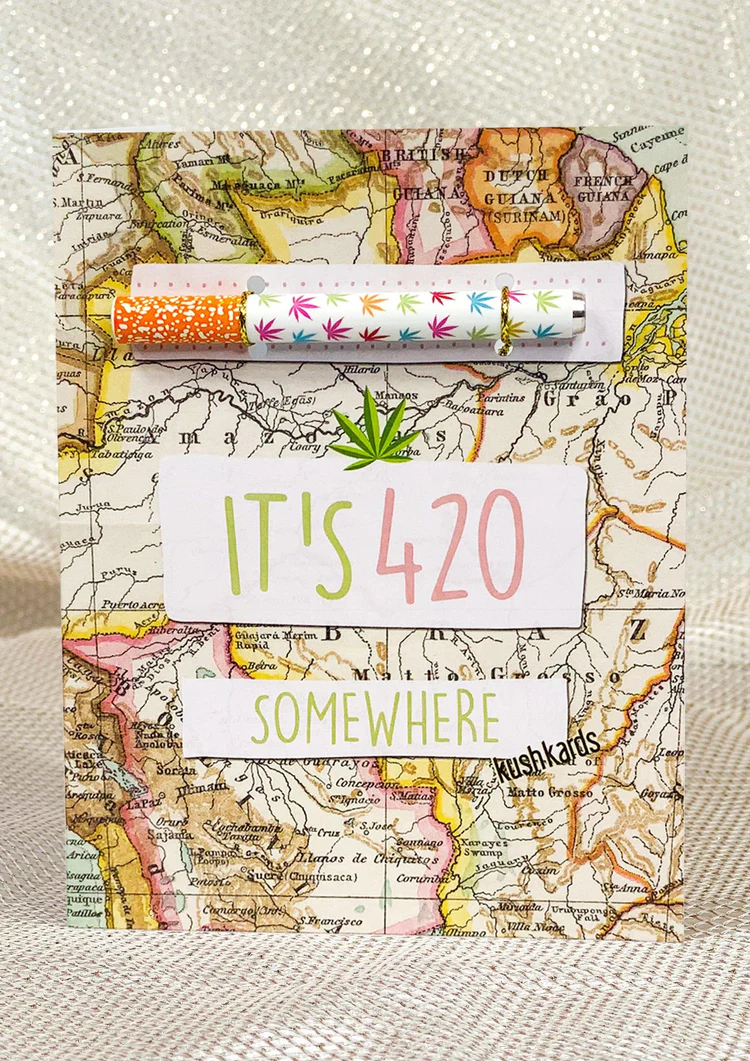 Photograph of product: It's 420 Somewhere with One Hitter