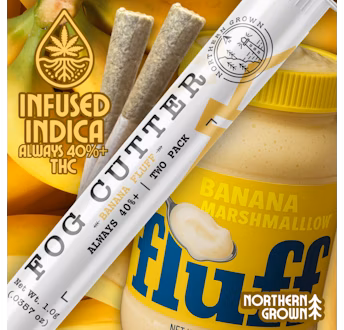 Photograph of product: Banana Fluff x 2 Infused