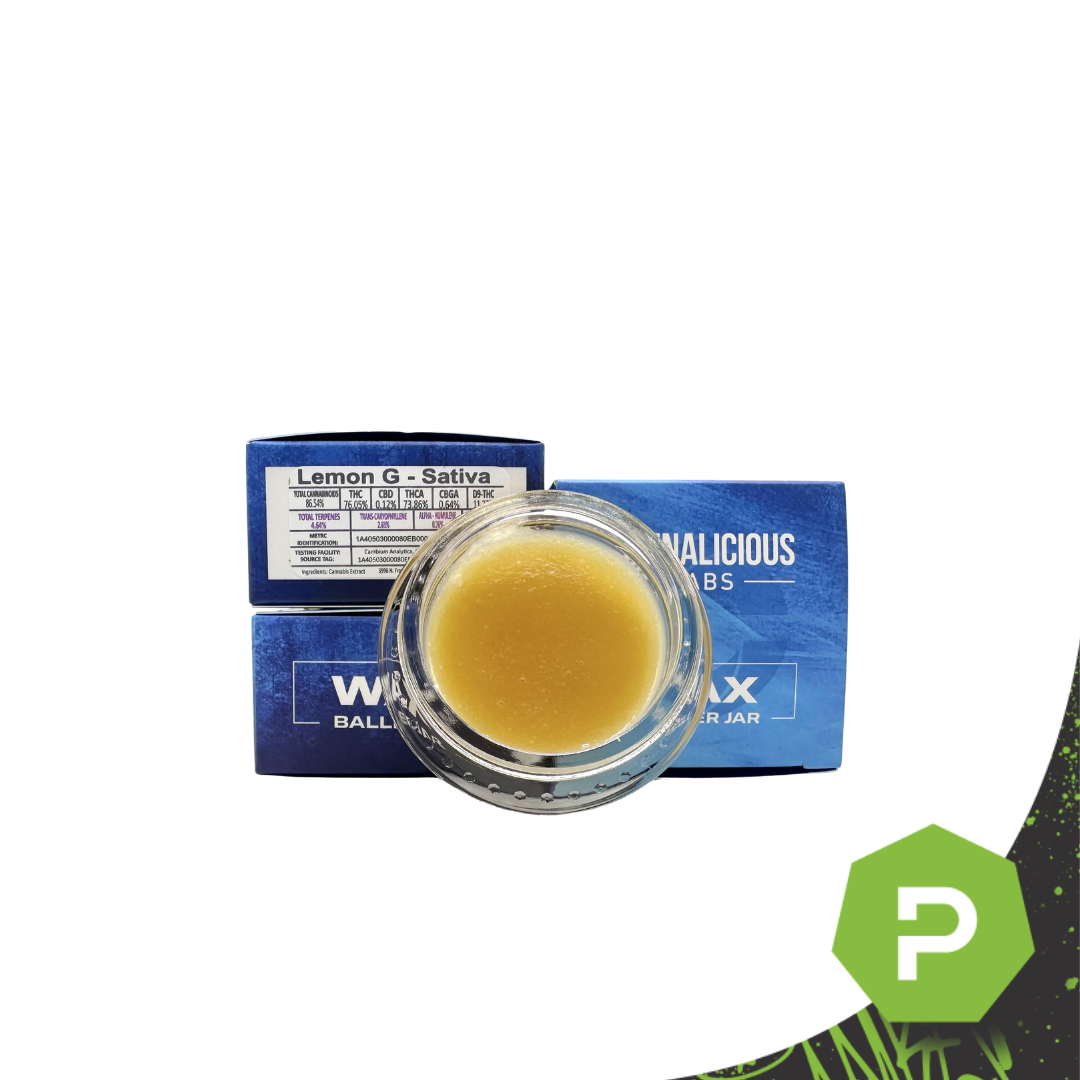 Photograph of product: Cannalicious Wax Bucket | Lemon G