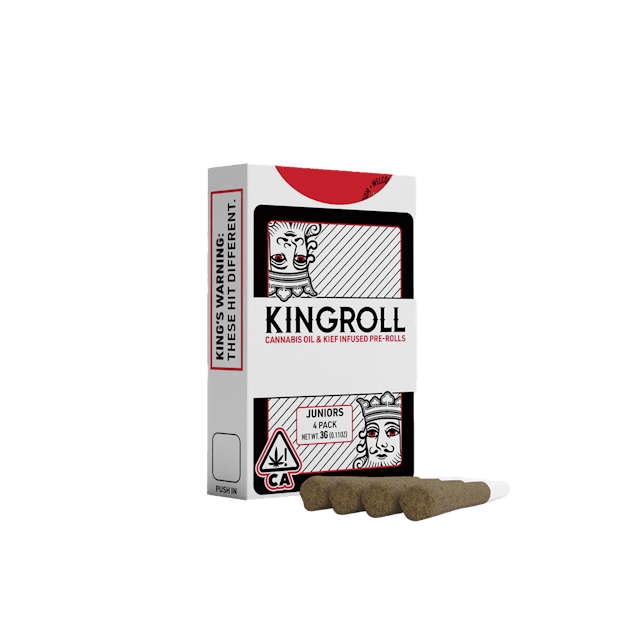 Photograph of product: Juniors | GG4 x Zookies  | 0.75g x 4pck Pre-rolls - 