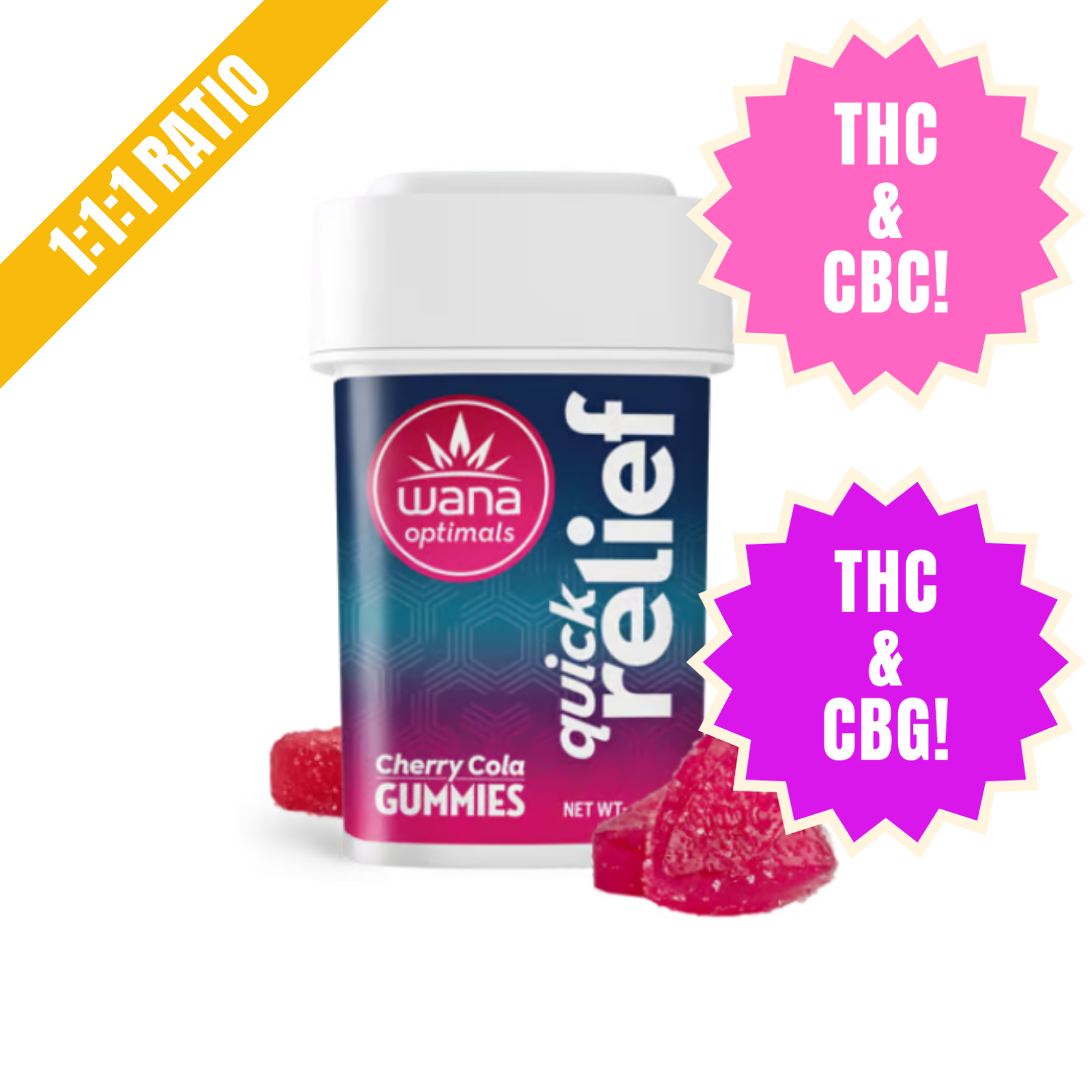 Photograph of product: QUICK RELIEF | 10PK | 100MG