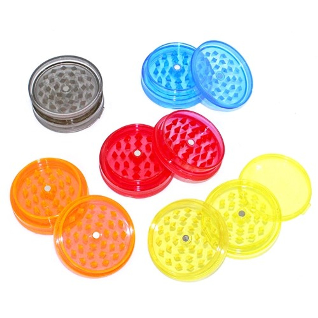 Photograph of product: Acrylic Grinder 60mm 2-Piece Magnetic
