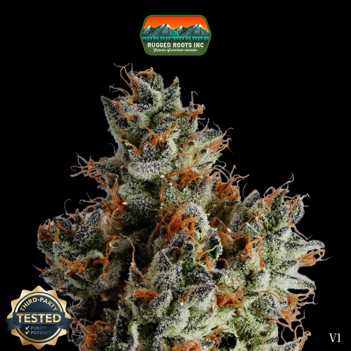 Photograph of product: Rugged Roots | Watermelon Gelato Dime Bag 1g