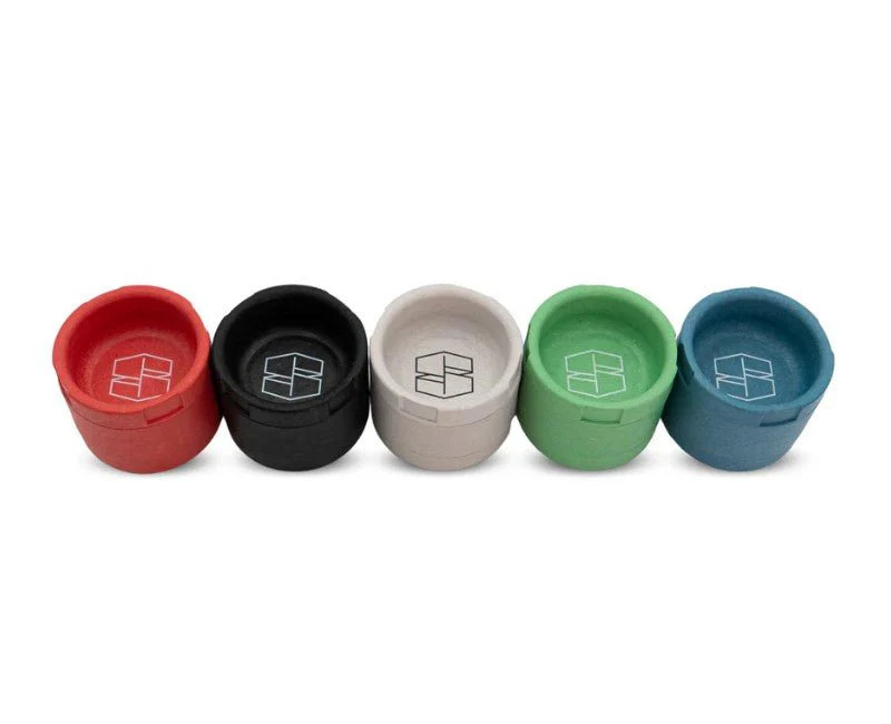 Photograph of product: Stache 3-Piece Hemp Grynder  54mm - Assorted Colors