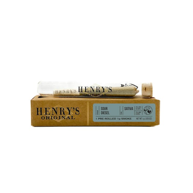 Photograph of product: Sour Diesel Pre-Roll - 1g - 